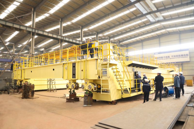 喜报频传！河南1929cc承造梅钢160吨冶金铸造桥式起沉机通过专家A检！