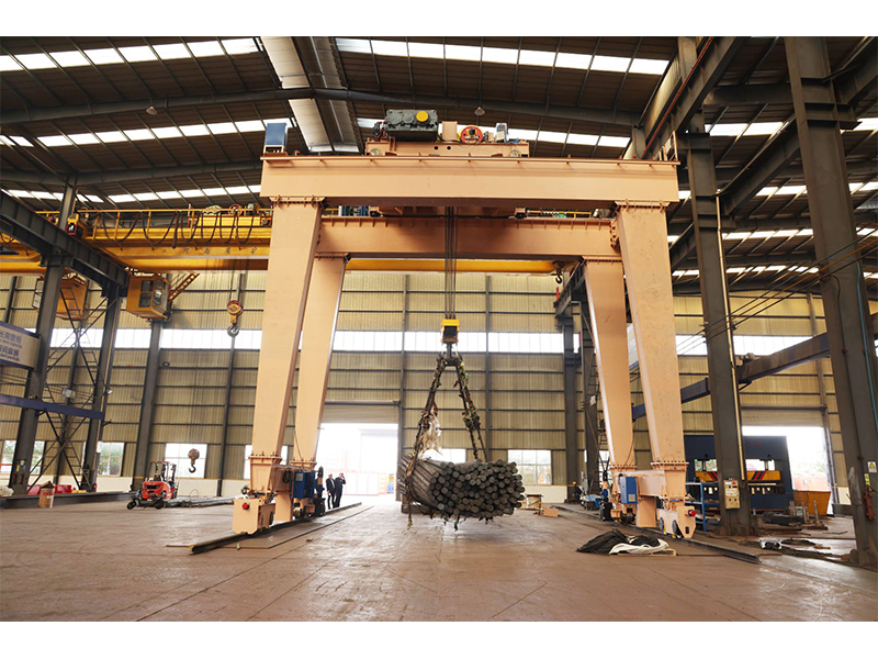 再传喜报！河南1929cc承造中国核电100吨双主梁门式起沉机顺利通过出厂验收